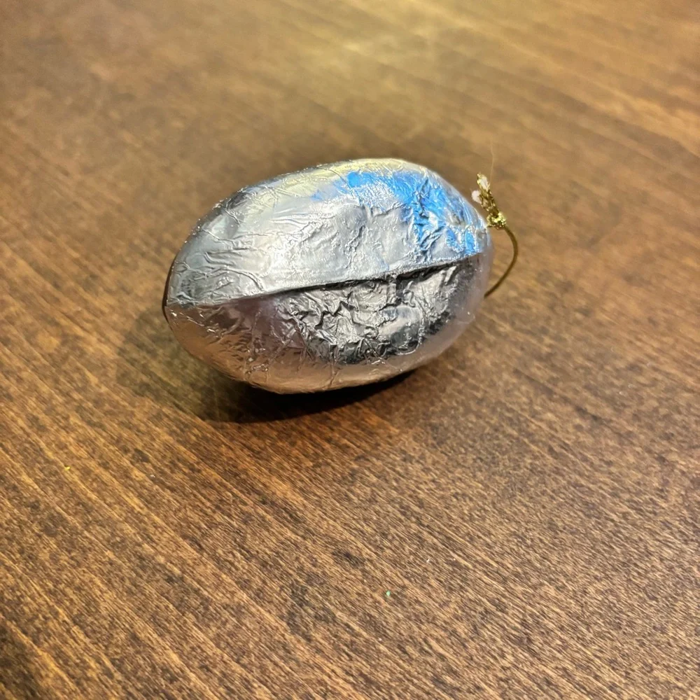 Sur La Table Baked Potato Glass Ornament (RARE ornament)